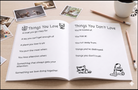 Open cat memory book with guided keepsake pages for favourite things, personality traits and everyday memories