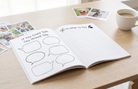 Creative dog memory book pages with guided prompts to imagine what your dog would say and write heartfelt letters to capture funny thoughts and special memories